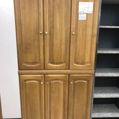 ★ジモティ割あり★  シューズボックス ナチュラルブラウン H1...