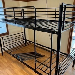 家具 2段 ベットの画像