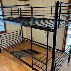 家具 2段 ベットの画像
