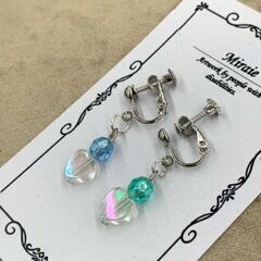 ハンドメイドイヤリングの画像