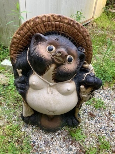 信楽焼　たぬき置物