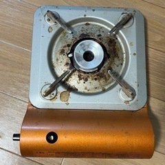 網焼きプレートとカセットコンロ の画像