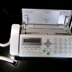FAX（SHARP　UXーD17CL）本体のみ（子機なし）の画像