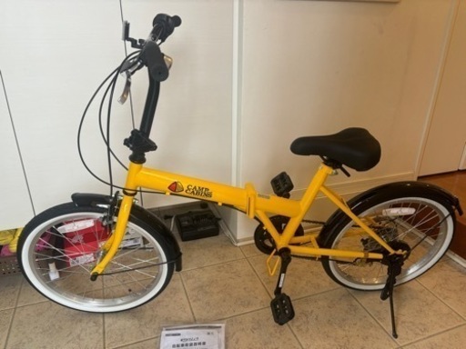 新品未使用　キャンプアンドキャビンズ　折りたたみ自転車