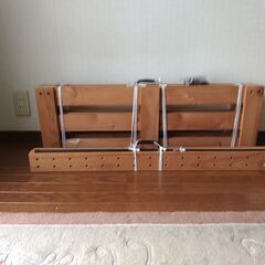 組立式木製４段棚　９０ｃｍ＊９０＊奥行３２の画像