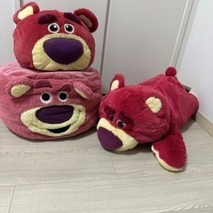 トイストーリー　ロッツォぬいぐるみ3点セット