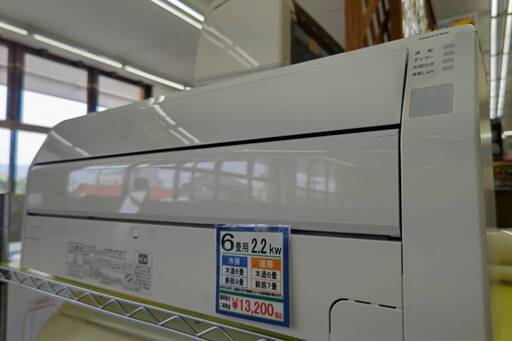 ☆FUJITSU/富士通/2.2Kwル－ムエアコン/2022年式/AS-C221LBK/№2578☆