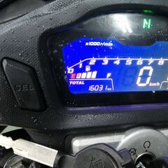 HONDA CBF125 インジェクション　デジタルメーターの画像