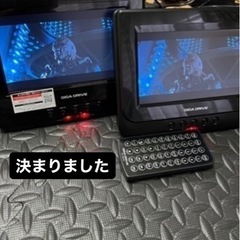 ツインモニターDVDプレーヤー