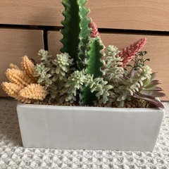 新品未使用✨抗菌機能付フェイクグリーン④　定価2000円