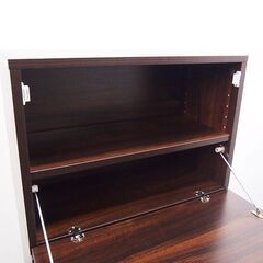 未使用品 ライティングデスク パソコンデスク 幅600 奥行300～700 高さ1100mm (CA09)の画像