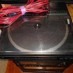 家電 オーディオ レコードプレーヤー