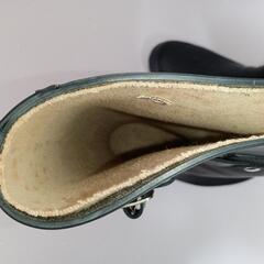 ⭐︎使用頻度少⭐︎レインブーツ   ブルーグレー　ロング丈　レディース24.5㌢の画像