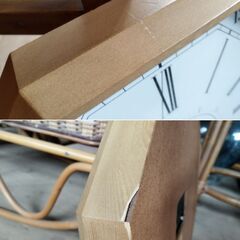 愛知時計電機 アイチ時計 掛け時計 木枠 ウォールクロック　/TJ-1793 2F南の画像
