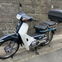 1994年1月　（タイ）ホンダ　スーパーカブ100　HA06　トップケースキャリア　タンデムシート　バイクリアボックスの画像