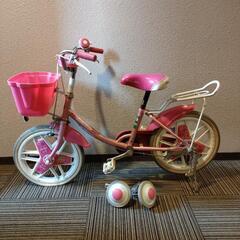 【売買済】自転車　子供　女の子用