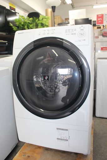 ★特別価格 23年 超美品！ 大幅値下げ★ SHARP シャープドラム式洗濯乾燥機 洗濯7㎏/乾燥3.5㎏ 左開き 高年式 販売！★有料配送★店頭取引歓迎！
