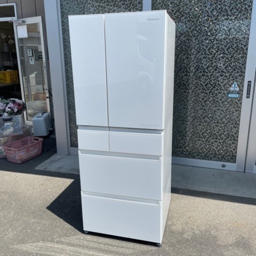 パナソニック 450L 5ドア冷蔵庫 NR-SPF458X-W 2022年製 Panasonic