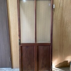 建具　レトロガラス扉　扉（172.5×74×3）