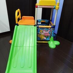 【キッズ】ジャングルジムすべり台