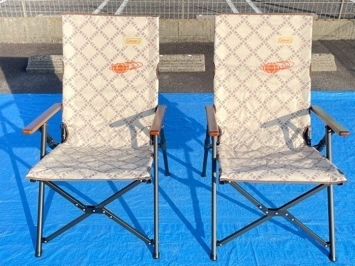 キャンプ用品　コールマン coleman ビームス beams レイチェア2脚セット