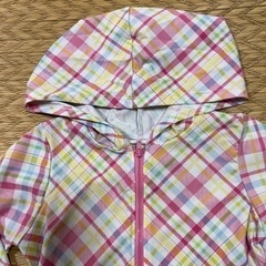 【お渡し予定の方が決まりました】マザウェイズ・女児150　ラッシュガード　美品の画像