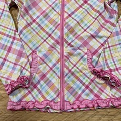 【お渡し予定の方が決まりました】マザウェイズ・女児150　ラッシュガード　美品の画像