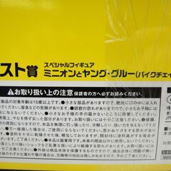 143/605 ミニオンズ ラストワン賞 ミニオンとヤンググルー バイクチェス 未使用品の画像