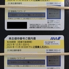 ANA 株主優待券