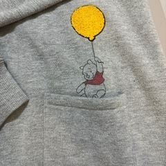 プーさん パーカーの画像