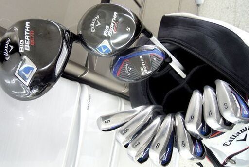 Callaway ゴルフセット11本 BIG BERTHA BETA FLEX-S S200 キャディバッグ キャロウェイ 札幌市