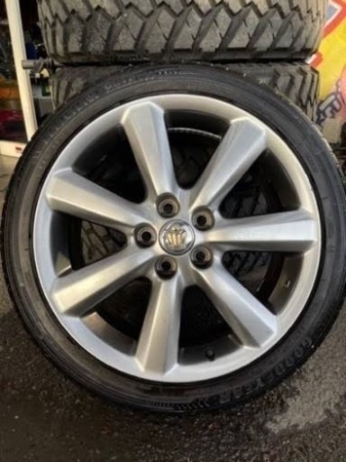 18クラウンアスリート純正ホイール