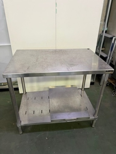 マルゼン置き台付き作業台900x600x800