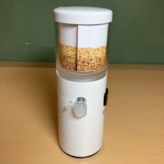 象印 乾電池式 ごますり器（いりごま専用）CBA-100（フェースホワイト）の画像