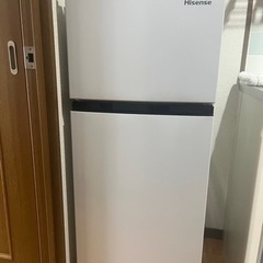 新品未使用！！Hisense 2ドア冷凍冷蔵庫　120L  