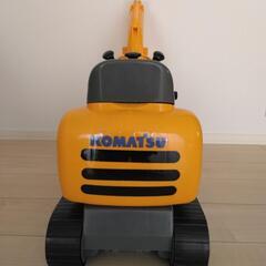おもちゃ　電動　乗用　乗り物　ショベルカー　工事車両の画像
