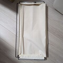 無印　帆布バスケット　2個