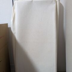 無印　帆布バスケット　2個の画像