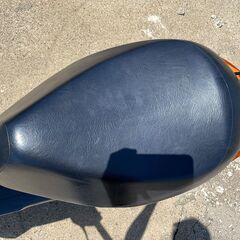 スズキ レッツ５ 原付 スクーター 50cc CA47A インジェクション車 Fi 4スト 機関良好 オレンジ 鳥取 陸送可 販売証明可の画像