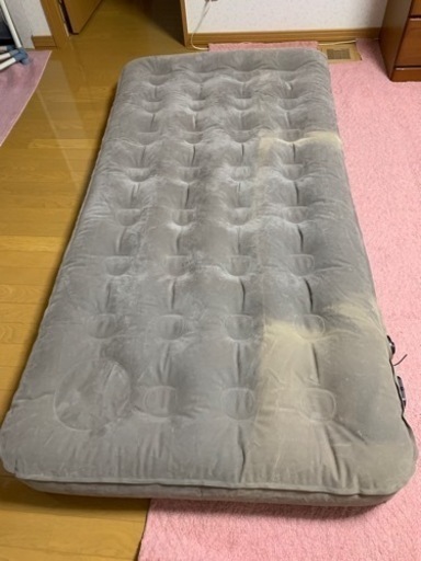 キャンプ、非常時にエアーベッド