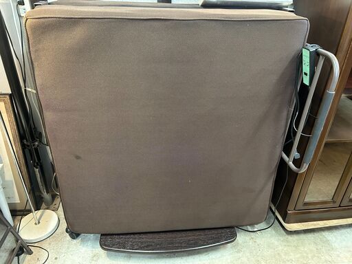 ▼リサイクルショップだいえい　ニトリ シングル 電動折りたたみ ベッド セレサ3 サイドガード