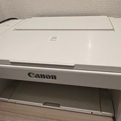 動作確認済！定価12900 canon Canon プリンター A4インクジェット複合機 PIXUS TS3330 ホワイト Wi-Fi対応 パソコン スキャナー　プリンター の画像