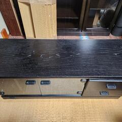 家具　収納家具　テレビ台　黒の画像