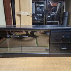 家具　収納家具　テレビ台　黒の画像