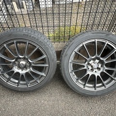 215/45R17タイヤホイール4本セットの画像