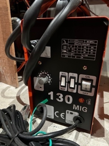 100Vノンガス半自動溶接機