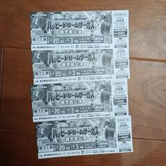 ハッピードリームサーカス鹿児島公演　割引券4枚セット