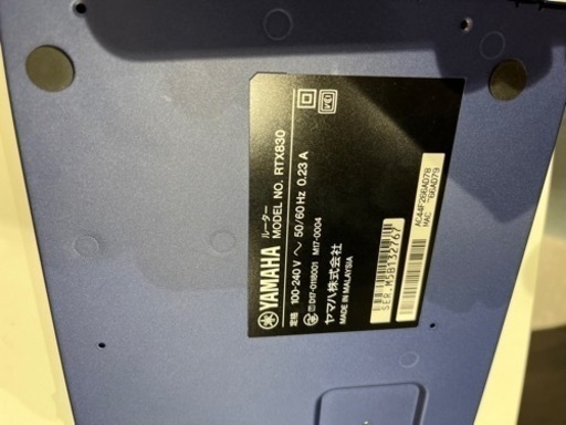 YAMAHAルーター RTX830