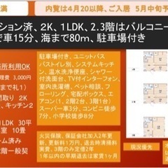 決まりました！綺麗なリノベアパート募集中。居住、オフィスや2拠点目に如何？ - 不動産