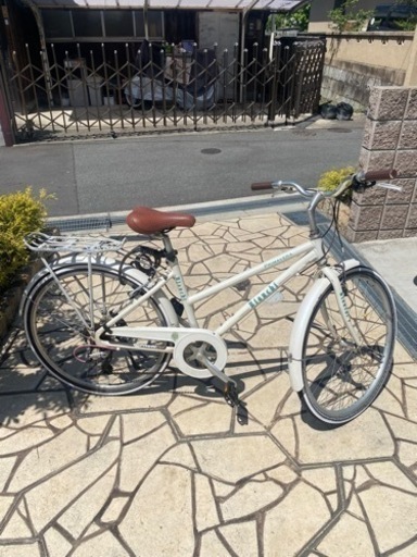 自転車 クロスバイク　ビアンキ